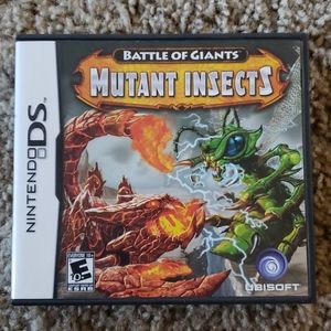 Nintendo DS Battle Of Giant Mutant Insects game